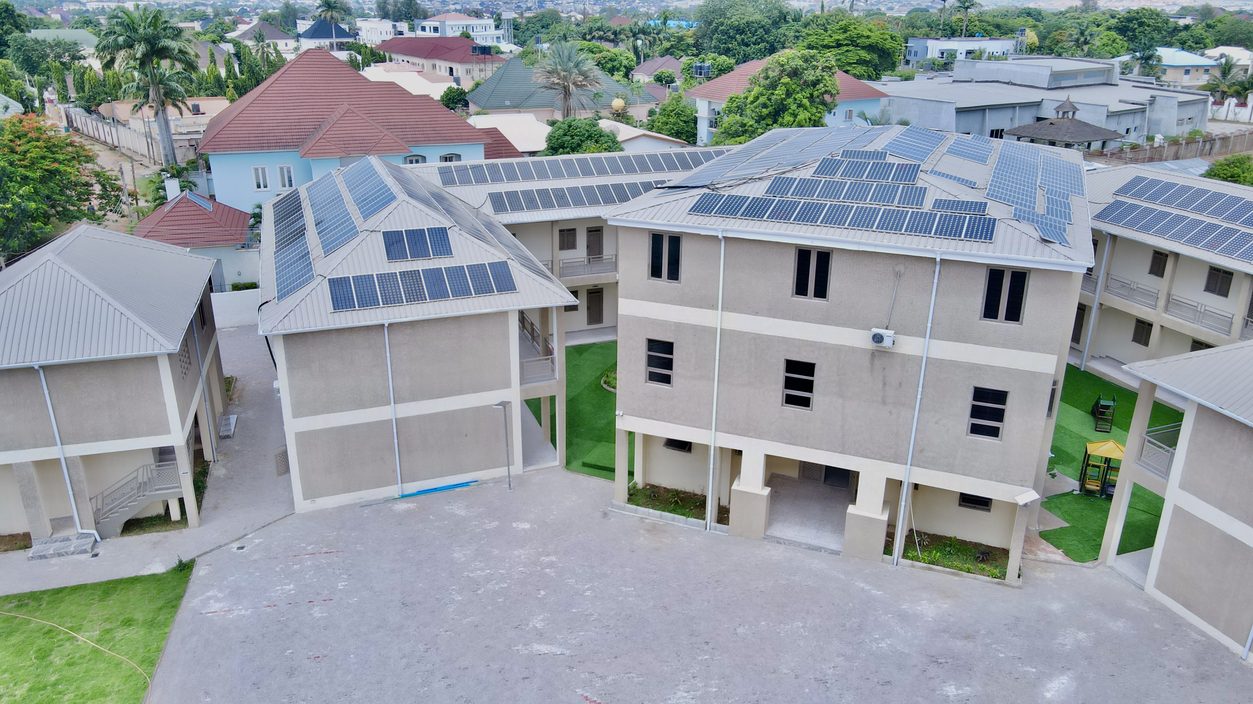 ICA Campus Drone Shot
