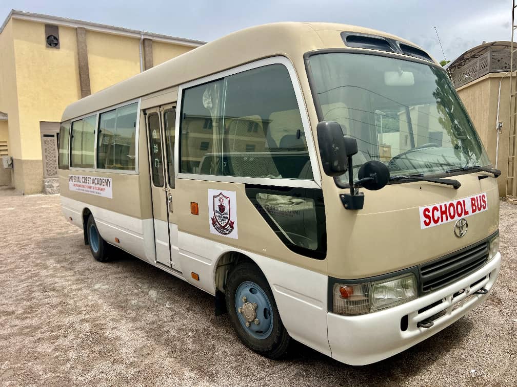 ICA School AC Bus Toyota Coaster